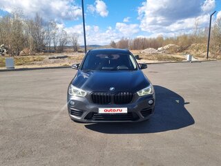 2017 BMW X1 20i xDrive II (F48), чёрный, 2100000 рублей, вид 2