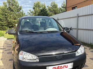 2010 Lada (ВАЗ) Kalina I, чёрный, 350000 рублей, вид 2