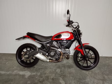 2016 Ducati Scrambler 800, красный, 499000 рублей, вид 4