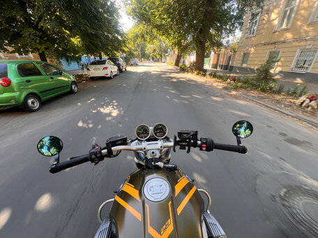 2021 BMW R Nine T, зелёный, 1750000 рублей, вид 3