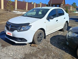 2018 Renault Logan II Рестайлинг, белый, 474700 рублей, вид 1