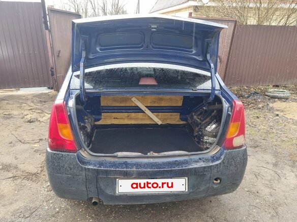 2006 Renault Logan I, синий, 180000 рублей - вид 9