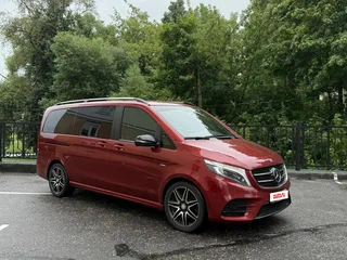 2018 Mercedes-Benz V-Класс Compact 250 d компактный III (W447), красный, 6000000 рублей, вид 2