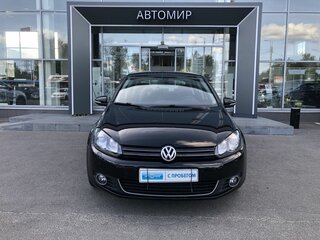 2010 Volkswagen Golf VI, чёрный, 1069000 рублей, вид 2