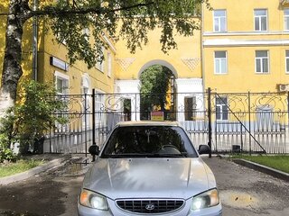 2006 Hyundai Accent ТагАЗ II, серебристый, 250000 рублей, вид 2