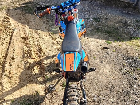 2024 Kayo Evolution YX125EM, синий, 70000 рублей, вид 4