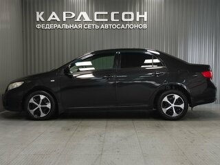 2008 Toyota Corolla X (E140, E150), чёрный, 750000 рублей, вид 5