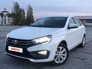 2023 Lada (ВАЗ) Vesta I Рестайлинг (NG), белый, 1200000 рублей, вид 1
