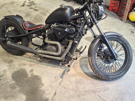 1997 Honda Steed 400, чёрный, 400000 рублей, вид 1