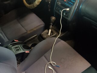 2001 Mitsubishi Carisma I Рестайлинг, голубой, 100000 рублей, вид 3