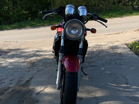 1998 Kawasaki ZR250 Balius, красный, 350000 рублей, вид 3