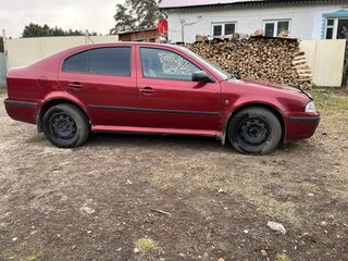 2008 Skoda Octavia I (A4) Рестайлинг, красный, 520000 рублей, вид 3