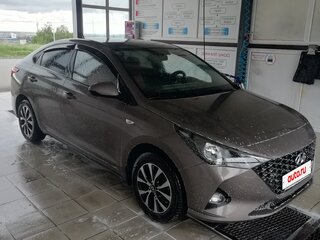 2021 Hyundai Solaris II Рестайлинг, серый, 1640000 рублей, вид 1