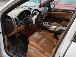 2014 Porsche Cayenne Diesel II (958), белый, 3400000 рублей, вид 5