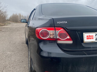 2012 Toyota Corolla X (E140, E150) Рестайлинг, чёрный, 820000 рублей, вид 5