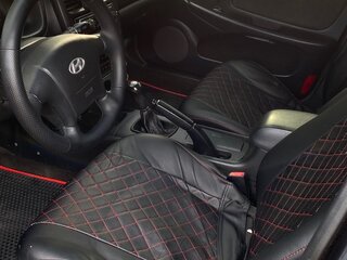 2006 Hyundai Sonata ТагАЗ IV (EF) Рестайлинг, чёрный, 550000 рублей, вид 5