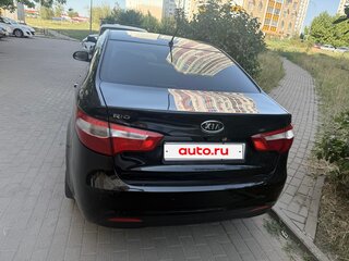 2011 Kia Rio 4-speed III, чёрный, 789990 рублей, вид 4