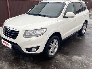 2010 Hyundai Santa Fe II, белый, 1150000 рублей, вид 1