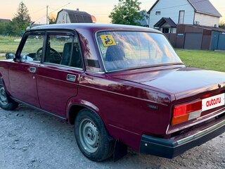 2001 Lada (ВАЗ) 2107, пурпурный, 229000 рублей, вид 5