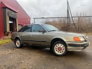 1991 Audi 100 IV (C4), серый, 160000 рублей, вид 3