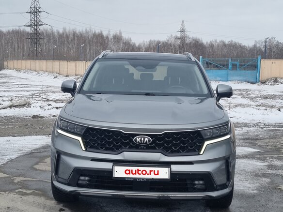 2021 Kia Sorento IV, серый, 4095000 рублей - вид 3