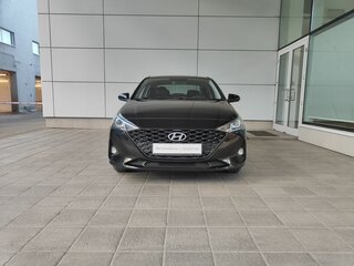 2020 Hyundai Solaris II Рестайлинг, чёрный, 1095000 рублей, вид 3