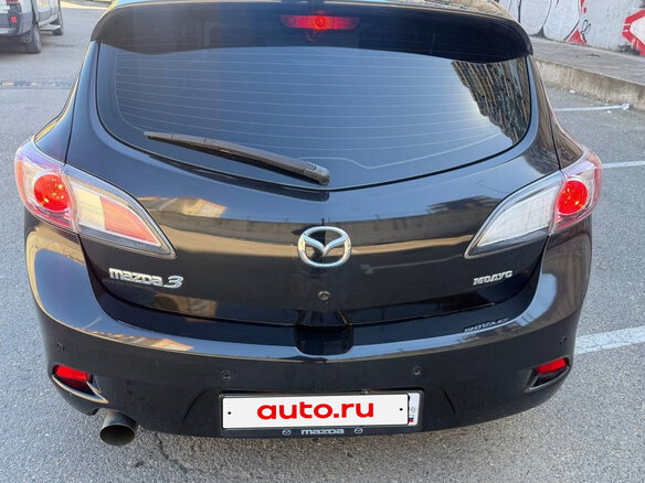 2011 Mazda 3 II (BL) Рестайлинг, чёрный, 1050000 рублей - вид 6
