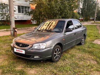 2005 Hyundai Accent ТагАЗ II, серый, 280000 рублей, вид 1