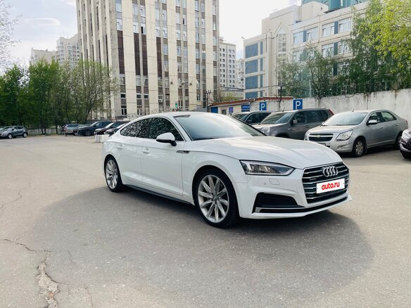 2018 Audi A5 II (F5), белый, 2640000 рублей - вид 1