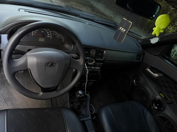 2008 Lada (ВАЗ) Priora I, чёрный, 340000 рублей - вид 5
