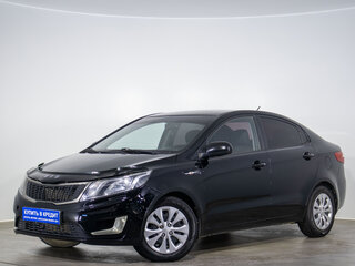 2012 Kia Rio III, чёрный, 789000 рублей, вид 3