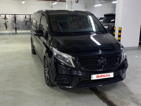 2018 Mercedes-Benz V-Класс Extra Long 250 d экстра длинный III (W447), чёрный, 10500000 рублей, вид 2