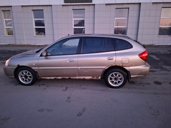 2005 Kia Rio II, бежевый, 150000 рублей - вид 3