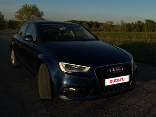2014 Audi A3 III (8V), синий, 1100000 рублей, вид 3