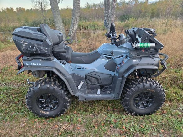 2024 CFMoto CFORCE 800 HO EPS, серый, 1225000 рублей - вид 2