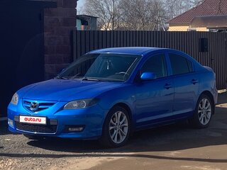 2006 Mazda 3 I (BK) Рестайлинг, синий, 465000 рублей, вид 3