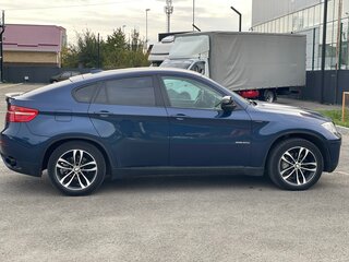 2013 BMW X6 30d I (E71) Рестайлинг, синий, 2200000 рублей, вид 4