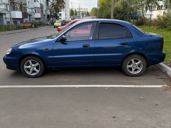 2008 Chevrolet Lanos I, синий, 198000 рублей - вид 4