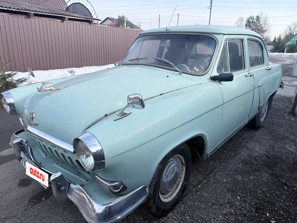 1960 ГАЗ 21 «Волга» 21В, зелёный, 300000 рублей - вид 1