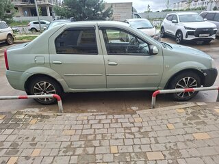 2007 Renault Logan I, зелёный, 300000 рублей, вид 3