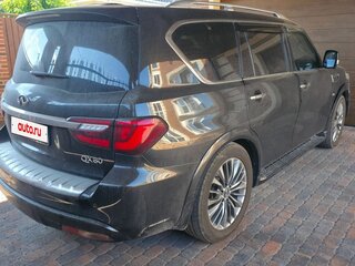 2019 Infiniti QX80 I Рестайлинг 2, чёрный, 4570000 рублей, вид 4