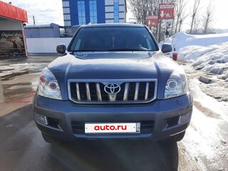 2008 Toyota Land Cruiser Prado 4-speed 120 Series Рестайлинг, серый, 2300000 рублей, вид 1