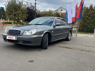 2005 Hyundai Sonata ТагАЗ IV (EF) Рестайлинг, серый, 399999 рублей, вид 1