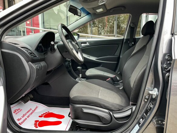 2012 Hyundai Solaris I, серый - вид 7