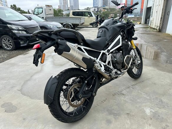2022 Triumph Tiger 1200, зелёный, 490000 рублей - вид 15
