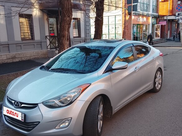 2012 Hyundai Elantra V (MD), серебристый, 950000 рублей