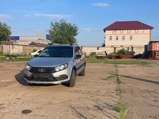 2024 Lada (ВАЗ) Granta Cross Euro-2 I Рестайлинг, серебристый, 750000 рублей, вид 2