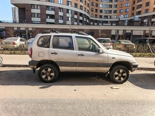 2003 Chevrolet Niva I, серебристый, 320000 рублей, вид 2