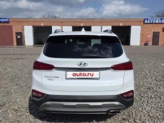 2019 Hyundai Santa Fe IV, белый, 2800000 рублей, вид 4