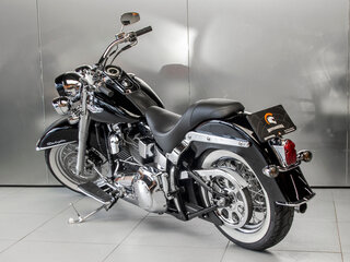 2006 Harley-Davidson Softail Deluxe, серебристый, 891245 рублей, вид 5